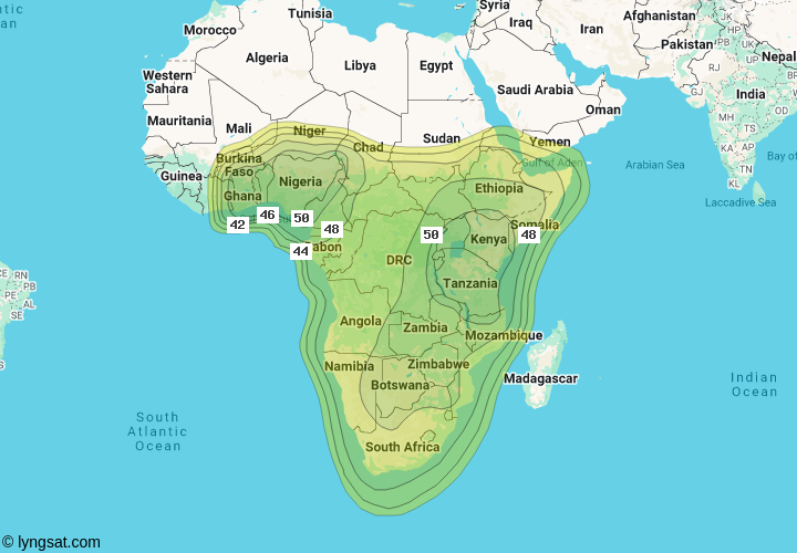 Eutelsat 7C at 7°E, Ku- band