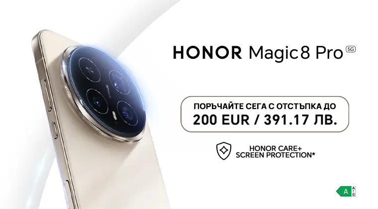 HONOR Magic8 Pro с 200MP камера и AI