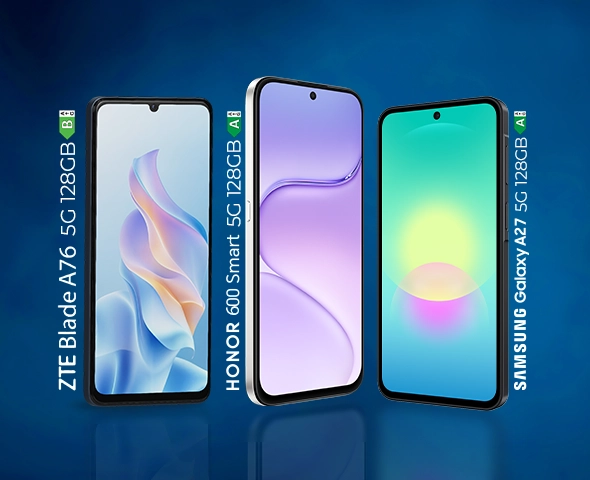 5G смартфон с план Unlimited само за 0.50 € Само онлайн
