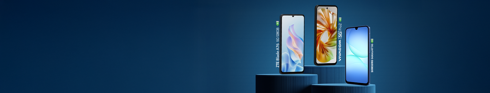 Вземи 5G смартфон за 0.50 € | 0.98 лв. в брой. С всеки план Unlimited