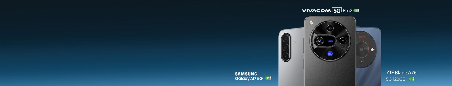 Вземи 5G смартфон за 0.50 € в брой. С всеки план Unlimited