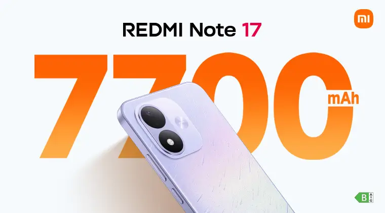 Смартфон Xiaomi Redmi Note 17 с издръжлива батерия във Vivacom