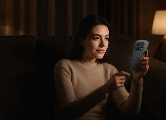 Комфорт за очите при продължително гледане с CrystalRes OLED дисплеят на Xiaomi 17