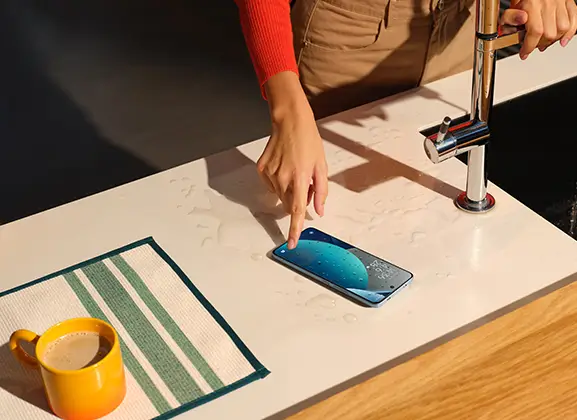 Новата технология AI Water State Detection осигурява изключителна прецизност, като интелигентно разпознава вода