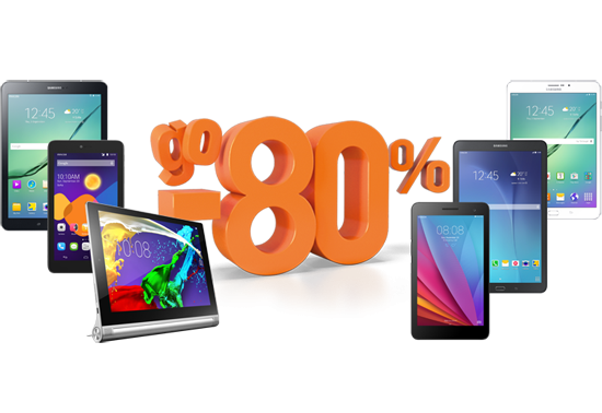 Таблети с до 80% отстъпка от VIVACOM до края на септември