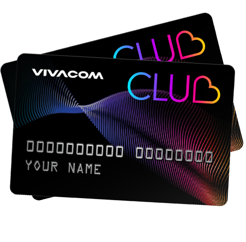 Vivacom Club карта