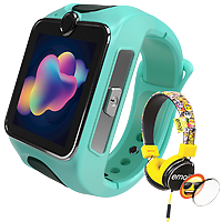 MYKI ДЕТСКИ ЧАСОВНИК JUNIOR + СЛУШ. EMOJI