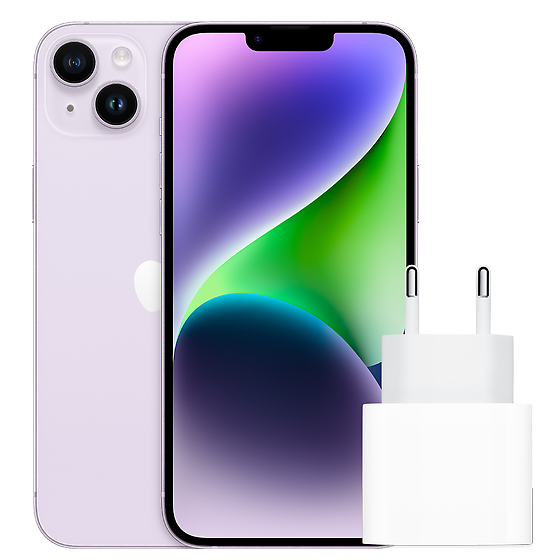 APPLE IPHONE 14 128GB + ADAPTER